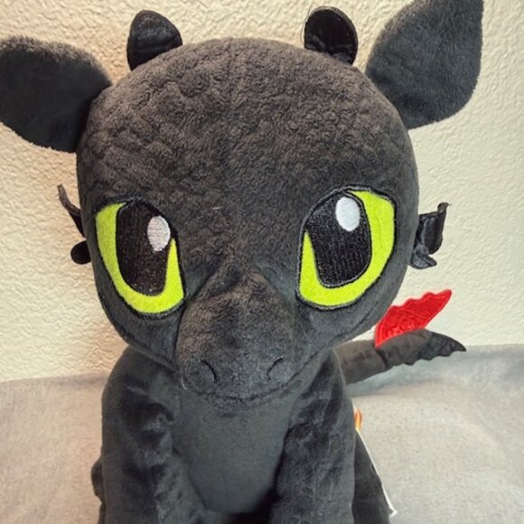 Build-A-Bear Toothless Plush Stuffed Animal DreamWorks How to Train Your Dragon - Picture 7 of 8